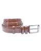 DOUBLE SIDED LEATHER BELT CODE: 35-BELT-19-8622 (L.BROWN-BROWN)
